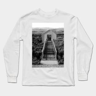 Alviso Park. A Gate to the Bay. Alviso, California 2010 Long Sleeve T-Shirt